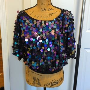 M forever 21 sequin top